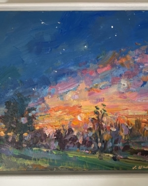 ‘Arrival of night’