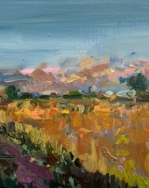 Glow of the wheat fields