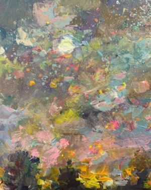 Neon night clouds