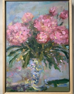Pink peony