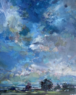 ‘Summer storm clouds’